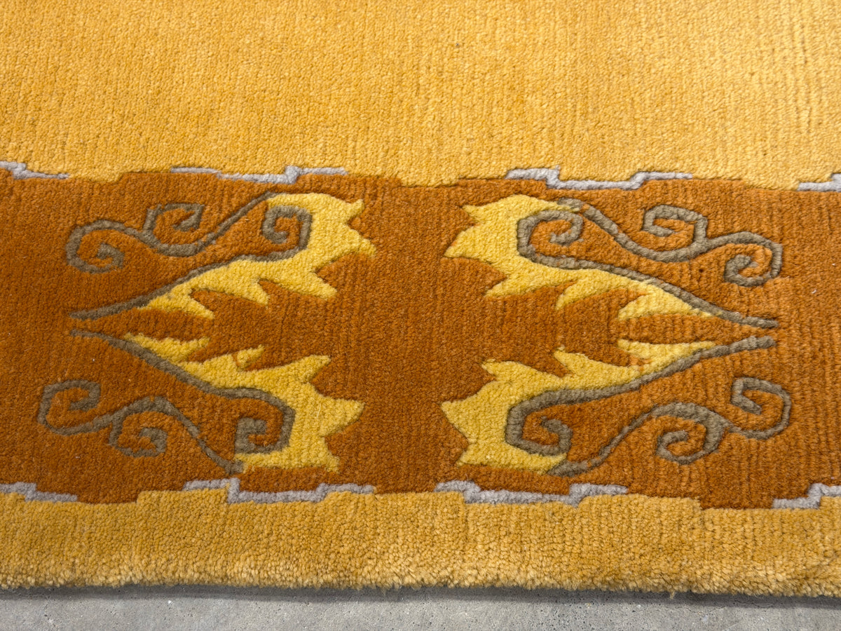 Hand-Knotted Gabbeh Rug - 5’7”x7’10”