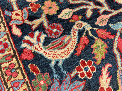 Hand-Knotted Antique Persian Heriz Rug - 12’6”x22’6”