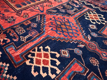 Hand-Knotted Persian Bidjar Rug - 5’10”x9’10”