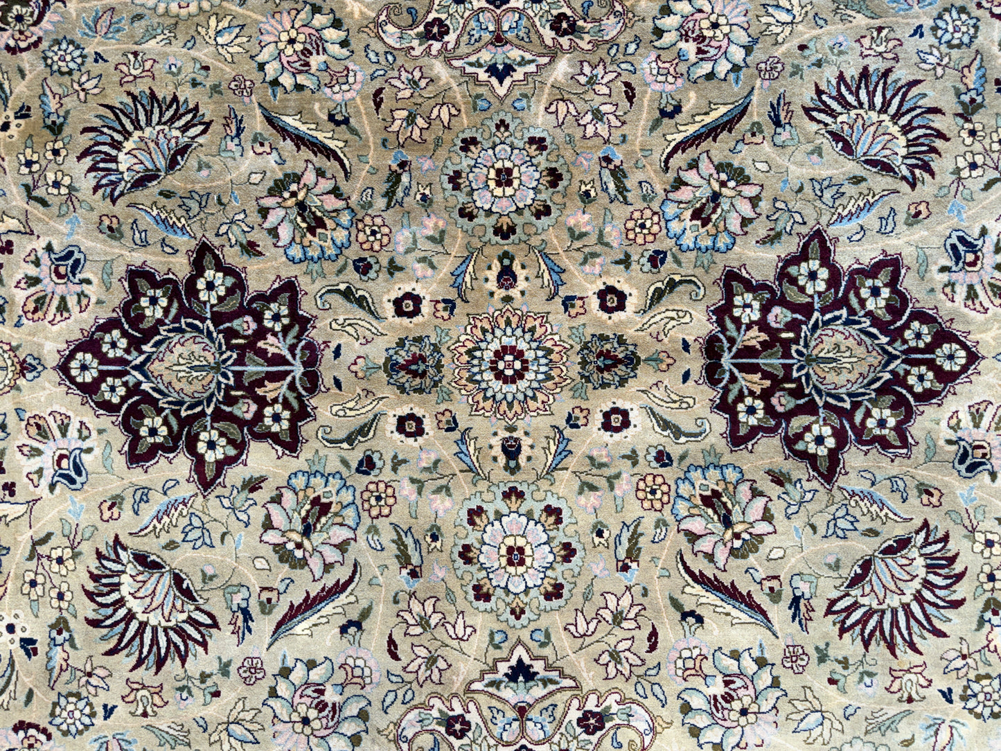 8’x10’5” Hand-Knotted Wool PakPersian Area Rug