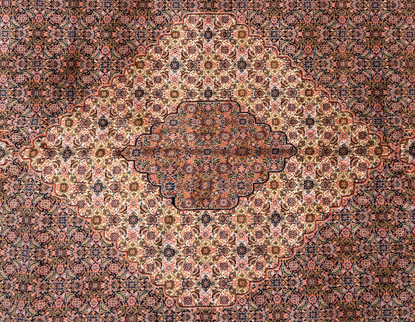 11’9”x15’9” Hand-Knotted Fine Wool Persian Sarab Area Rug