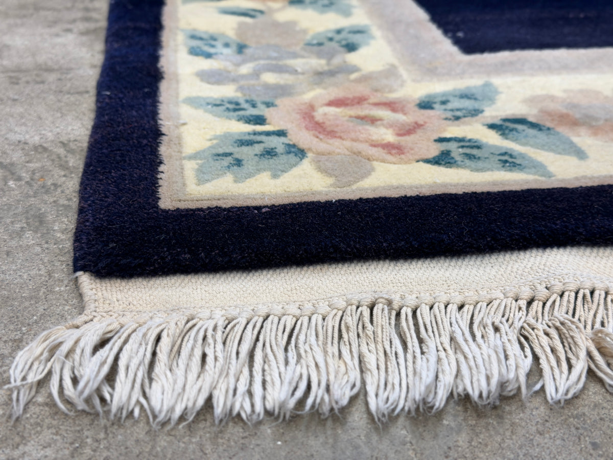 Hand-Knotted Art Deco Rug - 5’3”x8’5”