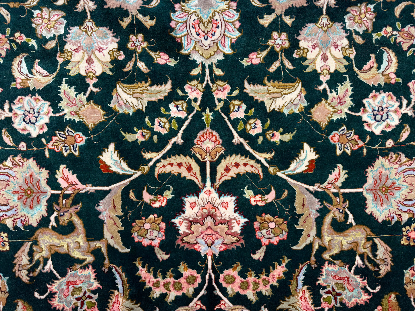 Hand-Knotted 70 Raj Persian Tabriz Rug - 11’6”x16’7”