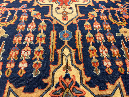 Hand-Knotted Persian Heriz Rug - 7’9”x11’6”