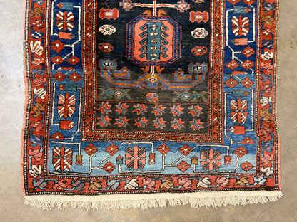 Hand-Knotted Persian Bakhshayesh Runner - 3’5”x10’3”