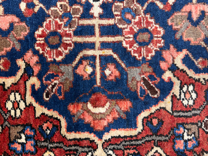 9’8”x12’6” Hand-Knotted Persian Bakhtiari Area Rug