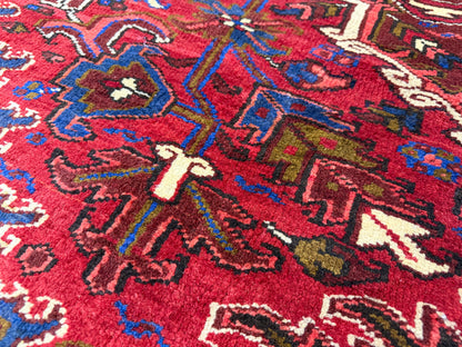 Hand-Knotted Persian Heriz Rug - 9’3”x11’9”