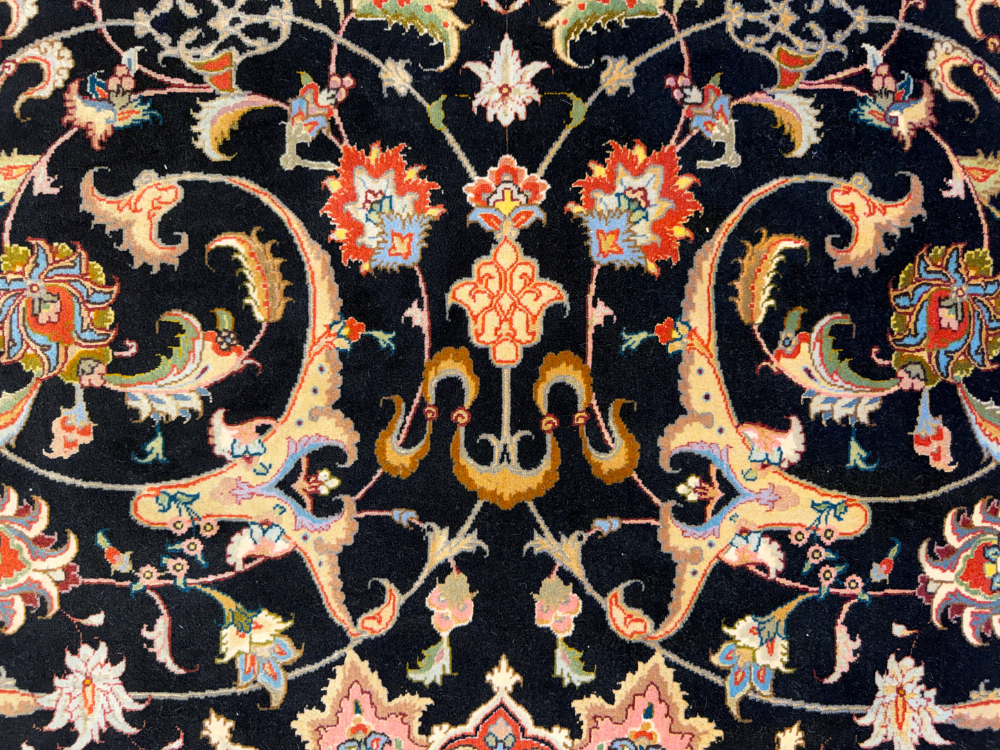 10’x13’ Hand-Knotted 70 Raj Persian Tabriz Rug