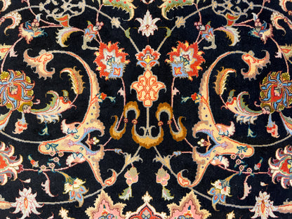10’x13’ Hand-Knotted 70 Raj Persian Tabriz Rug