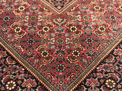 Hand-Knotted Persian Bidjar Rug - 3'7"x5'9"