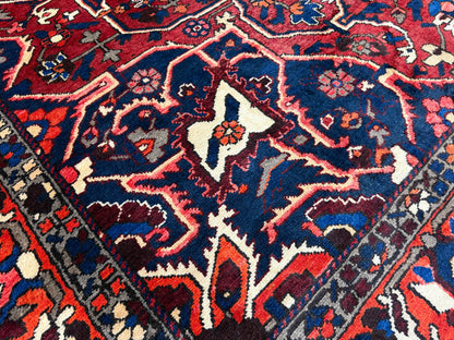 Hand-Knotted Persian Bakhtiari Rug - 10’x11’10”