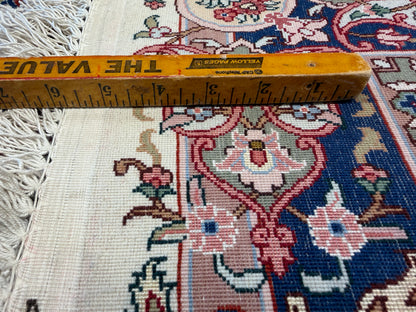 Hand-Knotted 70 Raj Persian Tabriz Pictorial Rug - 10’4”x13’3”