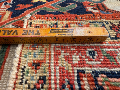 Hand-Knotted Persian Heriz Serapi Rug - 8’1”x10’5”