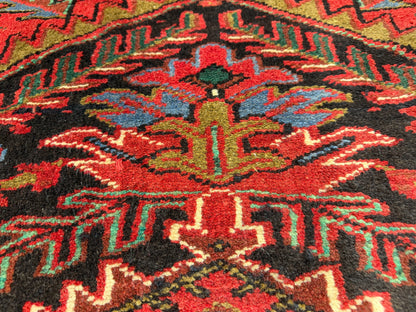10’1”x12’6” Hand-Knotted Persian Heriz Area Rug
