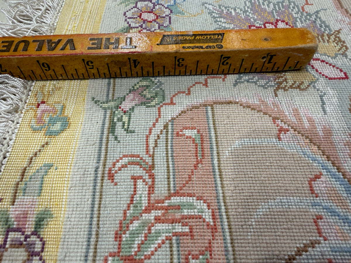 Hand-Knotted Persian Tabriz 70 Raj Rug - 4'10"x6'10"