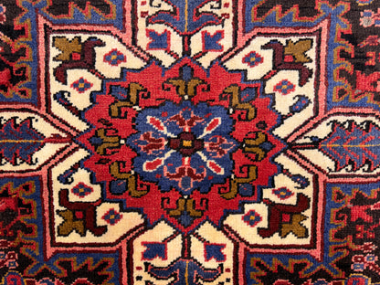 Hand-Knotted Persian Heriz Rug - 7’3”x9’9”