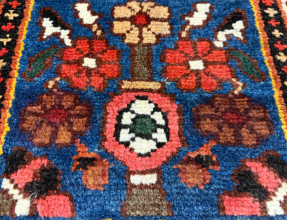 Hand-Knotted Persian Bakhtiari Rug - 9’4”x10’3”
