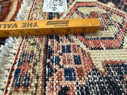 Hand-Knotted Persian Heriz Rug - 8’6”x12’3”