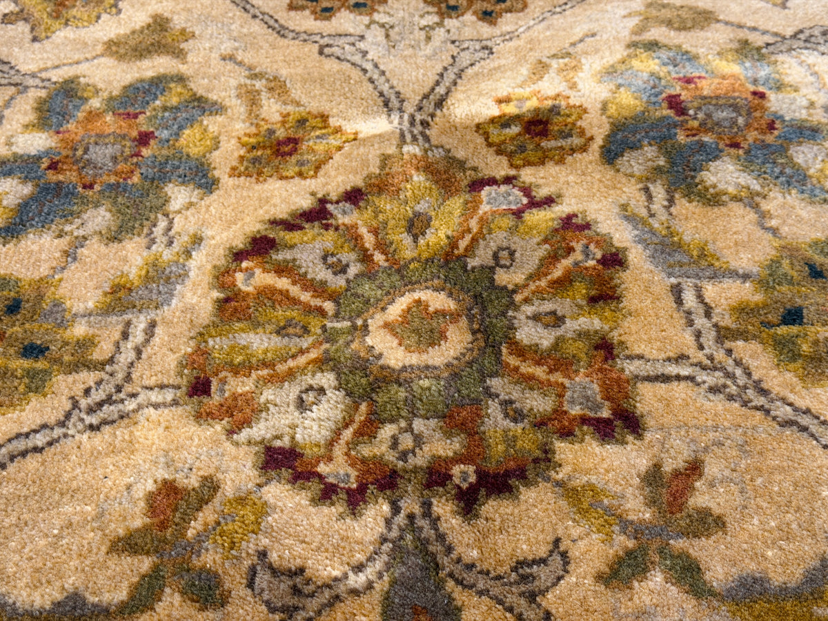 Hand-Knotted Agra Rug - 9’x12’