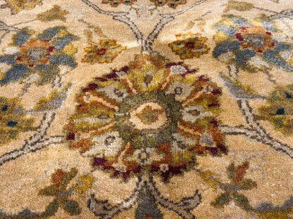 Hand-Knotted Agra Rug - 9’x12’