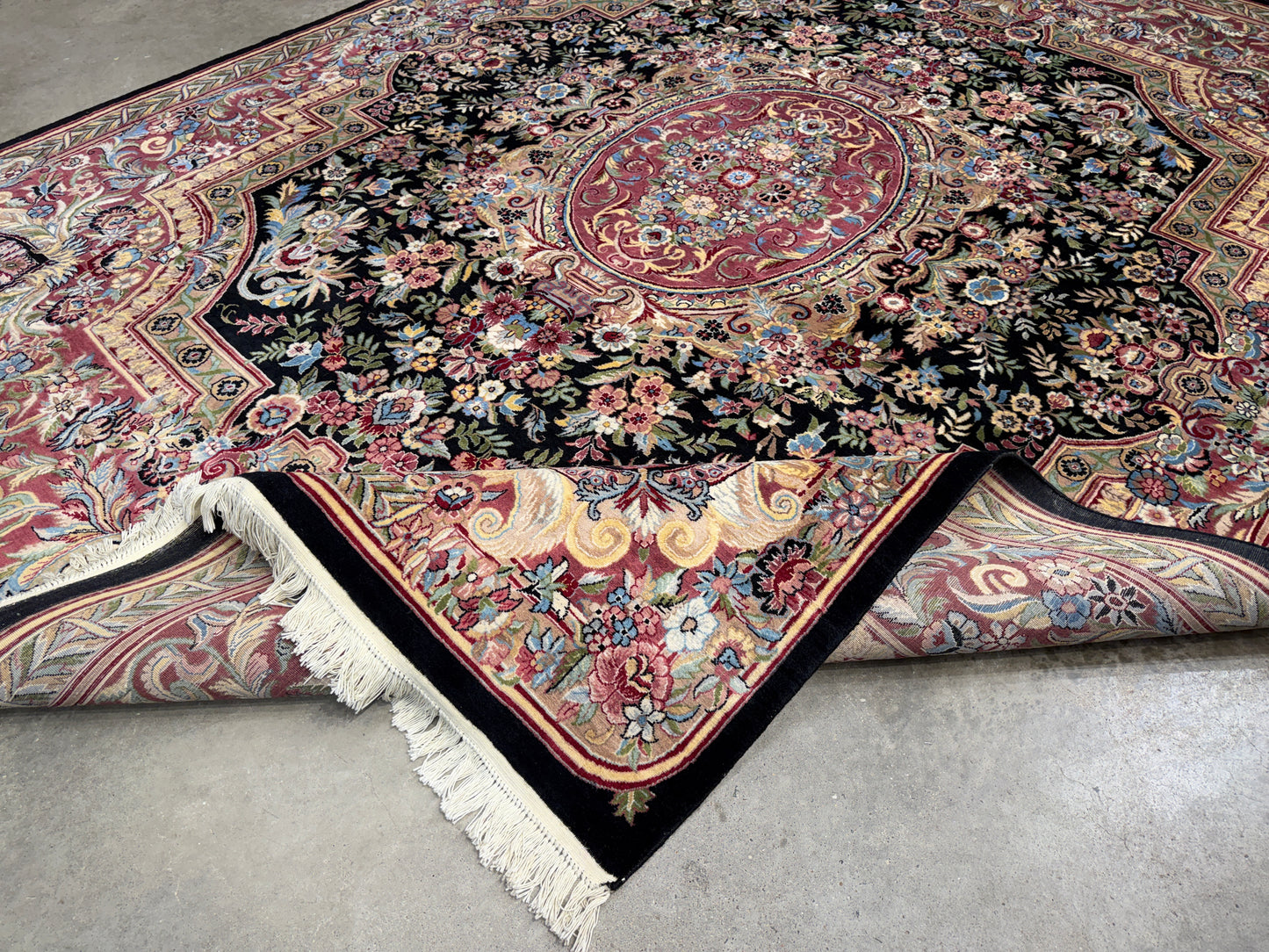 8’x10’3” Hand-Knotted Wool PakPersian Area Rug