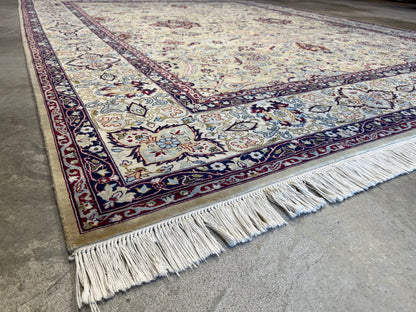 8’x10’5” Hand-Knotted Wool PakPersian Area Rug