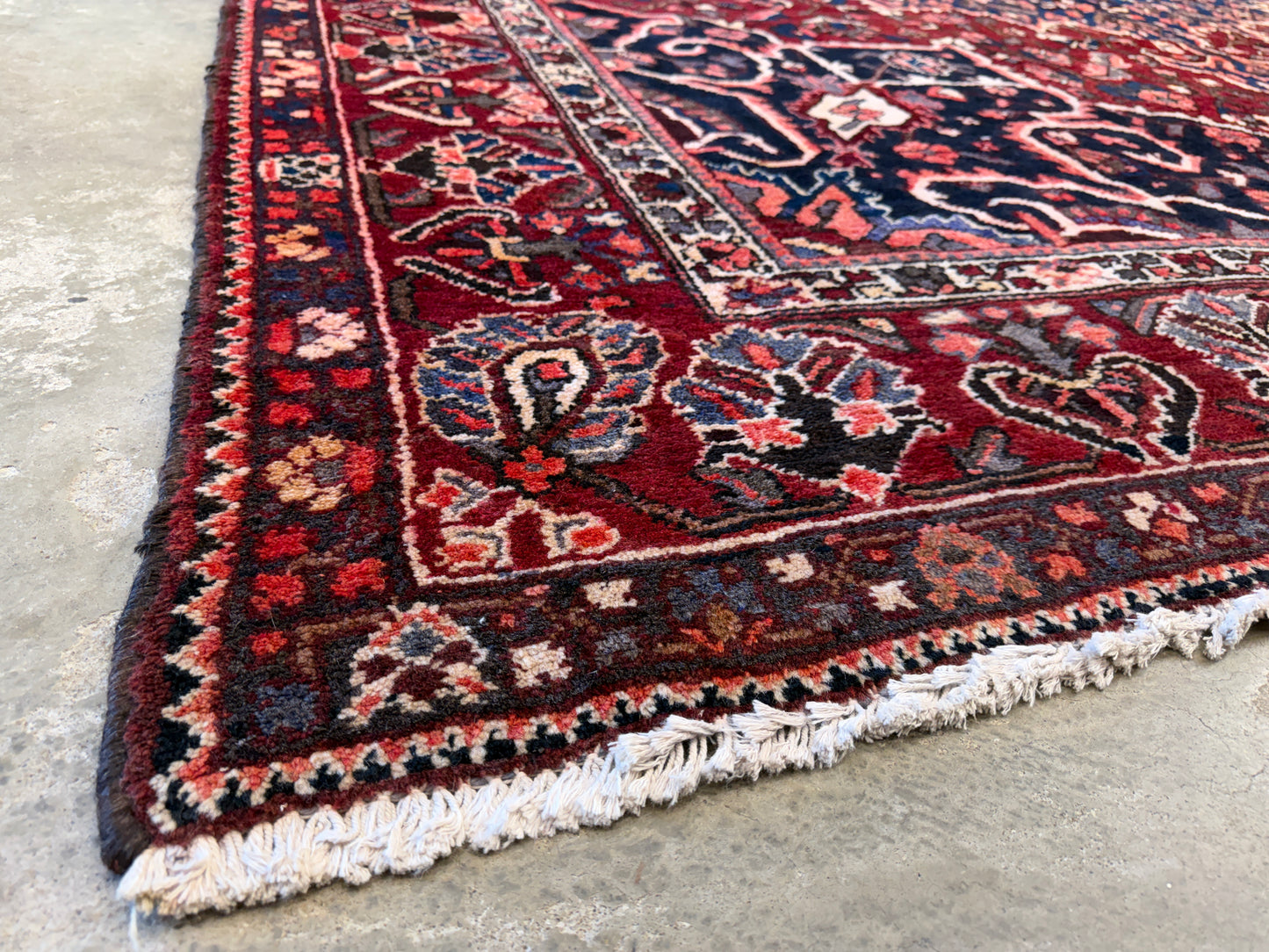 Hand-Knotted Persian Bakhtiari Rug - 10’4”x12’3”