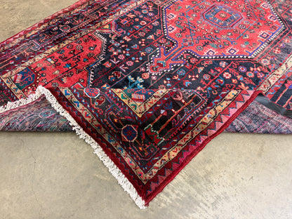 Hand-Knotted Persian Tuyserkan Rug -  5’x9’5”
