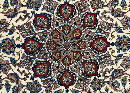Hand-Knotted Persian Isfahan Rug - 5’x8’