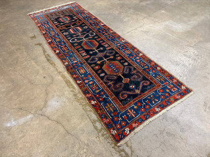Hand-Knotted Persian Bakhshayesh Runner - 3’5”x10’3”