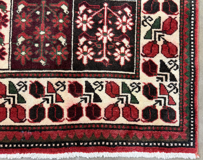 Hand-Knotted Persian Bakhtiari Rug - 5’7”x9’9”