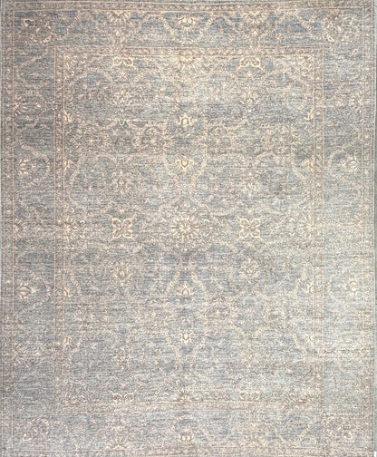 Hand-Knotted Oushak Rug - 8’1”x9’11”