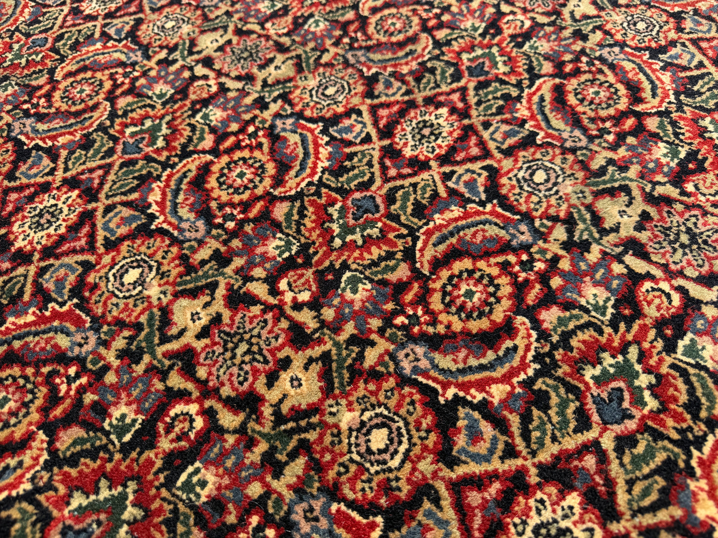 Hand-Knotted Persian Herati Rug - 11’9”x14’5”