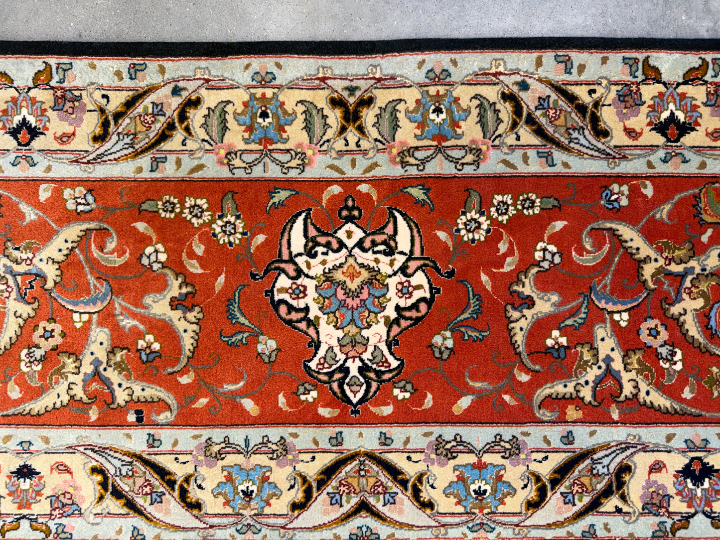 10’x13’ Hand-Knotted 70 Raj Persian Tabriz Rug