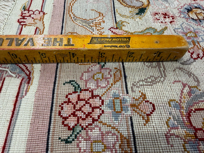 Hand-Knotted Persian Tabriz 70 Raj Rug - 5'x7'2"