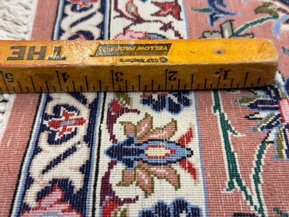 Hand-Knotted Persian Isfahan Rug - 5’3”x8’1”