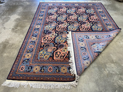 7’10”x10’2” Hand-Knotted Fine Romanian Area Rug