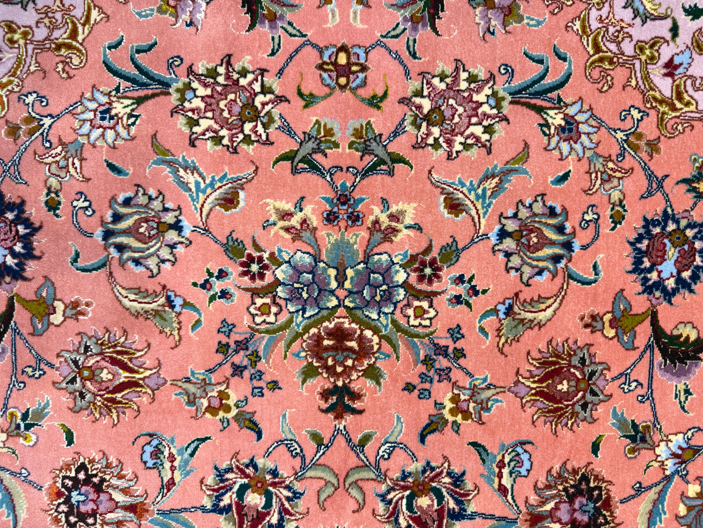 9’7”x14’ Hand-Knotted 70 Raj Persian Tabriz Rug - Signed Beirami