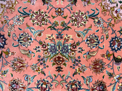 9’7”x14’ Hand-Knotted 70 Raj Persian Tabriz Rug - Signed Beirami
