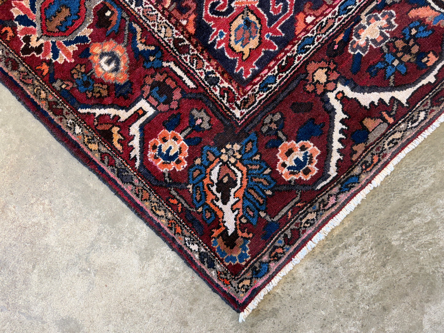 Hand-Knotted Persian Bakhtiari Rug - 11’4”x12’7”