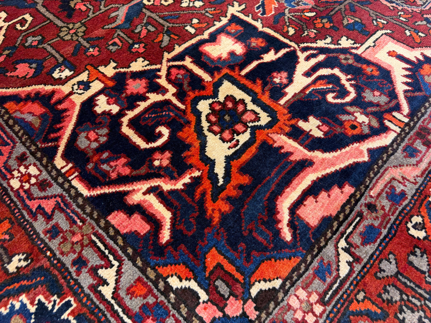 10’2”x13’ Hand-Knotted Persian Bakhtiari Area Rug