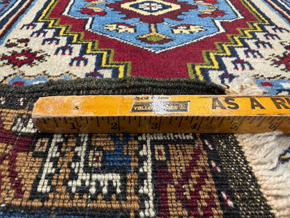 Hand-Knotted Balouchi Rug - 2’2”x3’7”