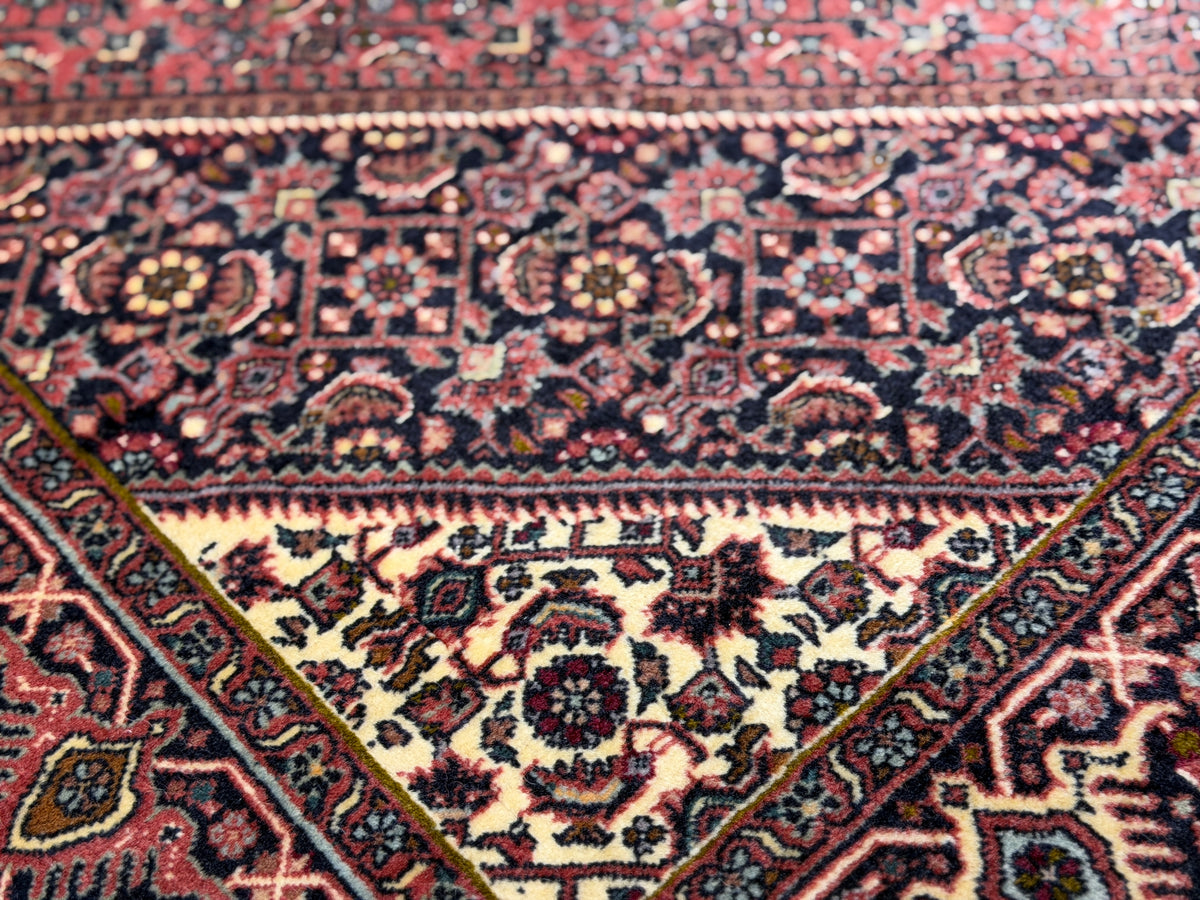 Hand-Knotted Persian Bidjar Rug - 3'7"x6'1"