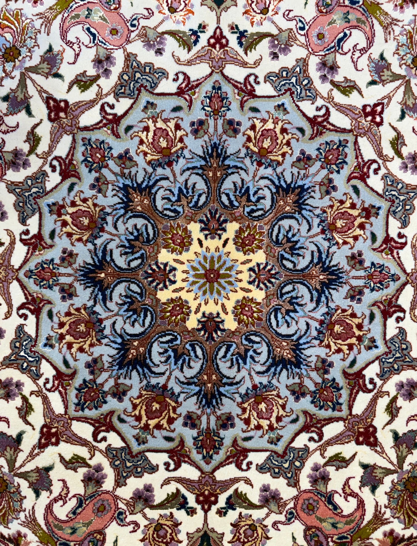 9’7”x14’ Hand-Knotted 70 Raj Persian Tabriz Rug - Signed Beirami