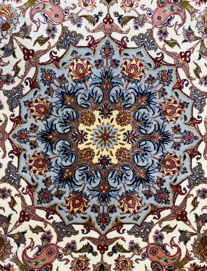9’7”x14’ Hand-Knotted 70 Raj Persian Tabriz Rug - Signed Beirami