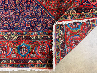 10’x13’ Hand-Knotted Wool Bidjar Persian Area Rug 10x13 Handmade Carpet