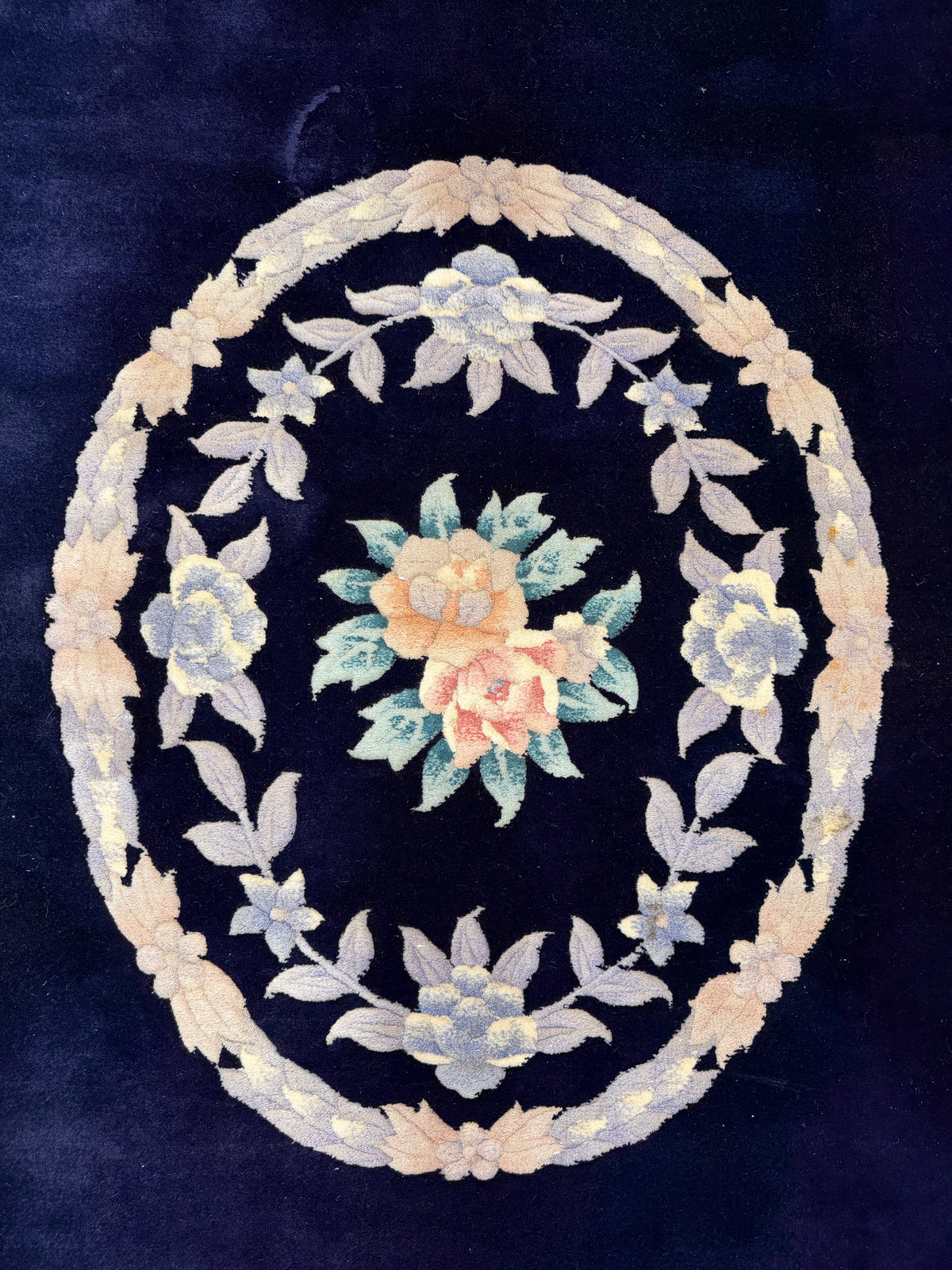 Hand-Knotted Art Deco Rug - 5’3”x8’5”