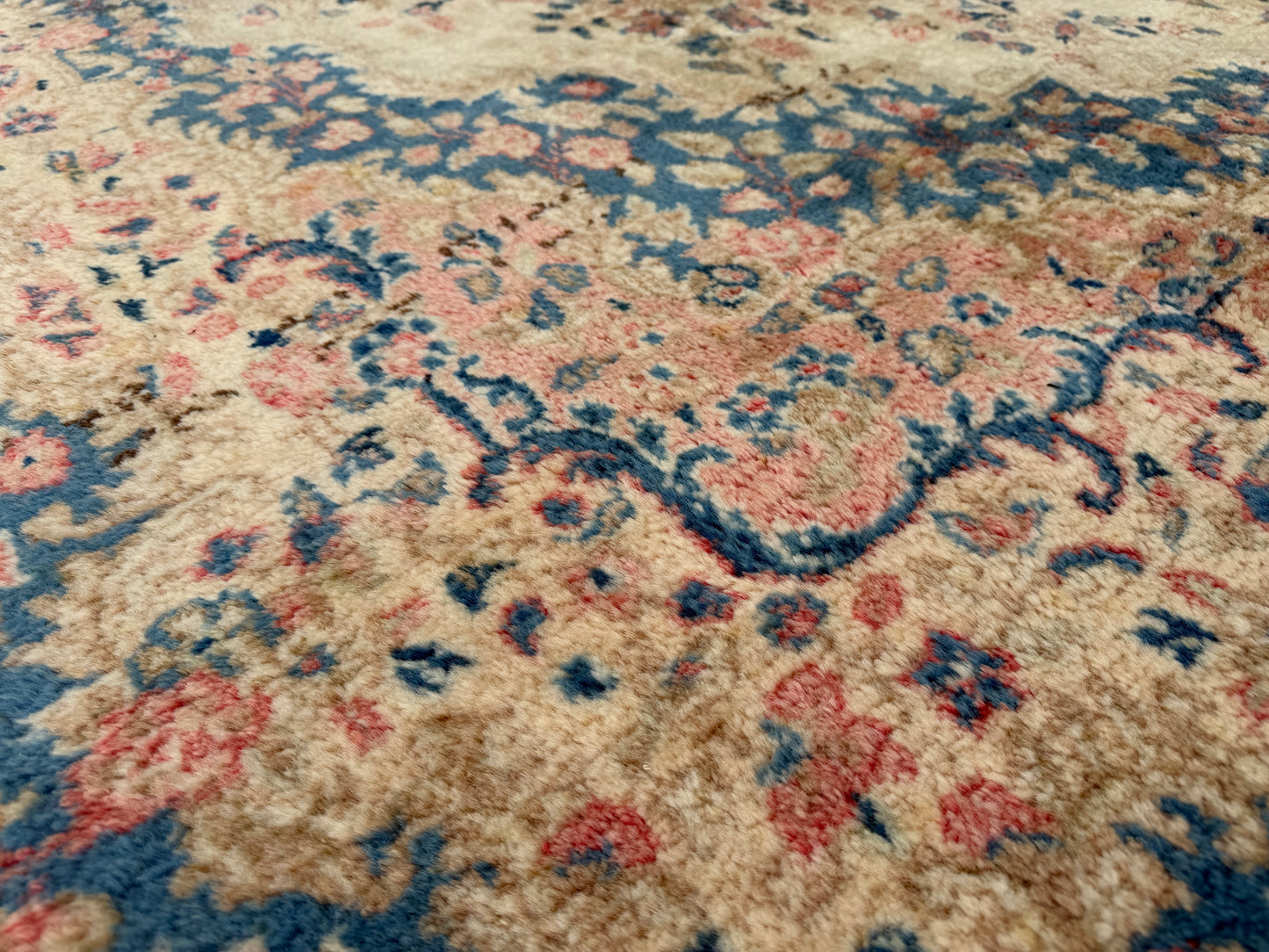 Hand-Knotted Persian Sarouk Rug - 10’5”x19’9”