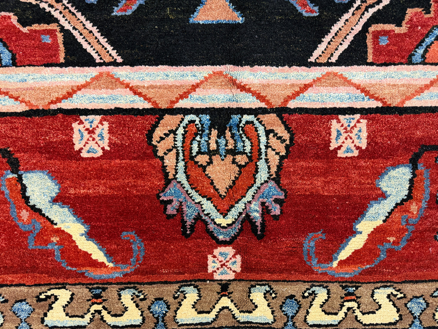 Hand-knotted Oushak Rug - 11’x12’