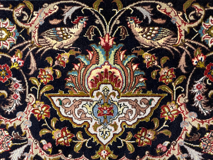 13’3”x20’2” Hand-Knotted 55 Raj Persian Tabriz Rug